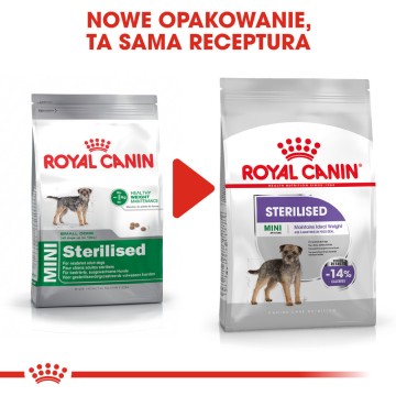 MINI ADULT STERILISED 1KG