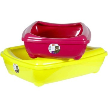 BANDEJA PARA GATOS CON BORDE ARIST-O- TRAY HAWAI 50cm