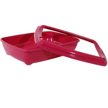 BANDEJA PARA GATOS CON BORDE ARIST-O- TRAY HAWAI 50cm - foto 2