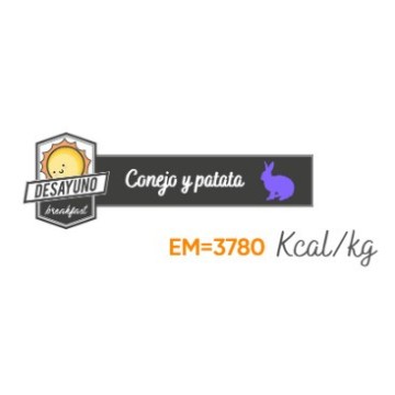 PIENSO CUSTOM DESAYUNO CONEJO Y PATATA 6 kg