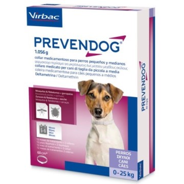COLLAR ANTIPARASITARIO PREVENDOG -25 KG. 60cm