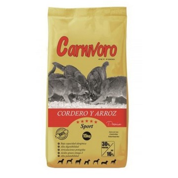 PIENSO CARNIVORO SPORT 15 KG