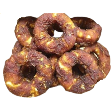 DONUT CON PATO ENROLLADO 8CM