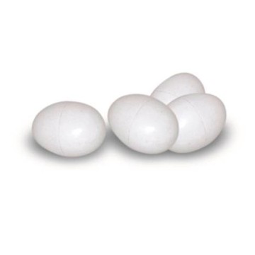 HUEVO DE PLÁSTICO PARA PÁJAROS