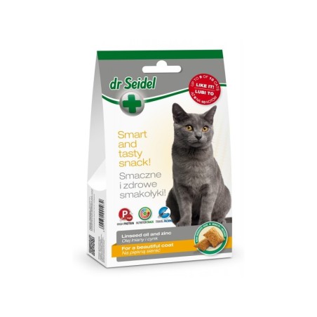 Snack Pelo Brillante & Sano para Gatos - 50GR