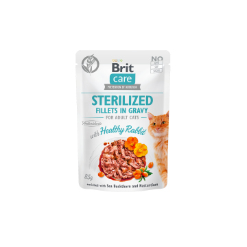 BRIT CARE CAT STERILIZED...
