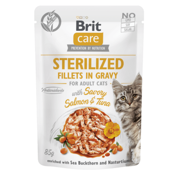 BRIT CARE CAT STERILIZED...