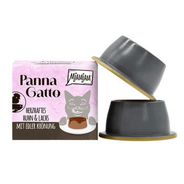 PANNA GATO POLLO Y SALMÓN...