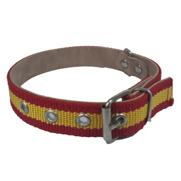 COLLAR NYLON BANDERA ESPAÑA 2,5MM X 54MM - foto 2