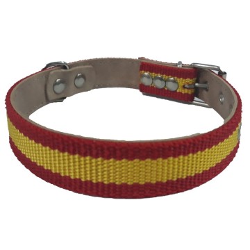 COLLAR NYLON BANDERA ESPAÑA 2,5MM X 54MM - foto 3