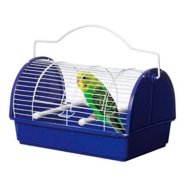 TRANSPORTÍN-JAULA ESPECIAL PARA PÁJAROS Y ROEDORES 21 cm x 15xm x 14xm