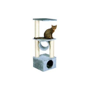 RASCADOR GATO VIOLA BEIGE 35X35X103cm - foto 1